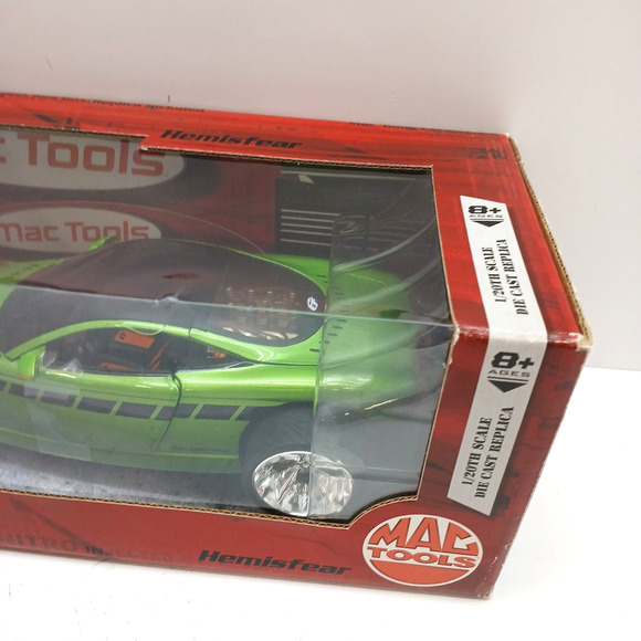 RC2 Full Throttle 1:20 Foose Hemisfear Die-Cast Car Green Mac Tools Exclusive - Picture 8 of 16